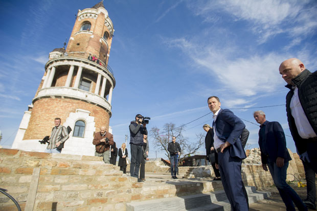 Мали обишао реконструисано степениште на Гардошу